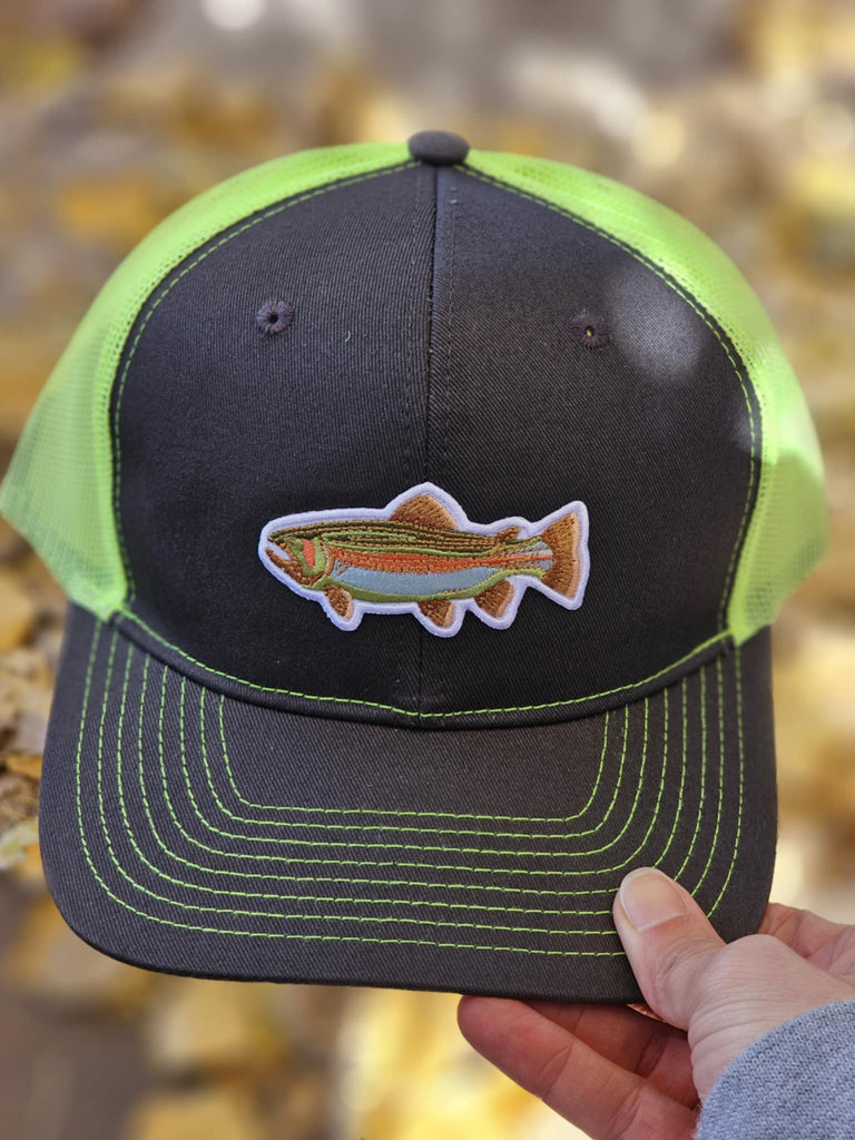 Fish Patch Trucker Hat patch trucker hat The Cinchy Cowgirl