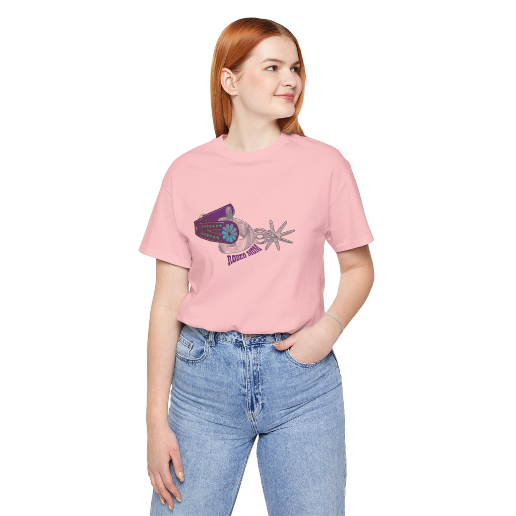 Rodeo Mom Spurs Short Sleeve Graphic Tee [Multiple Colors] T-Shirt Printify