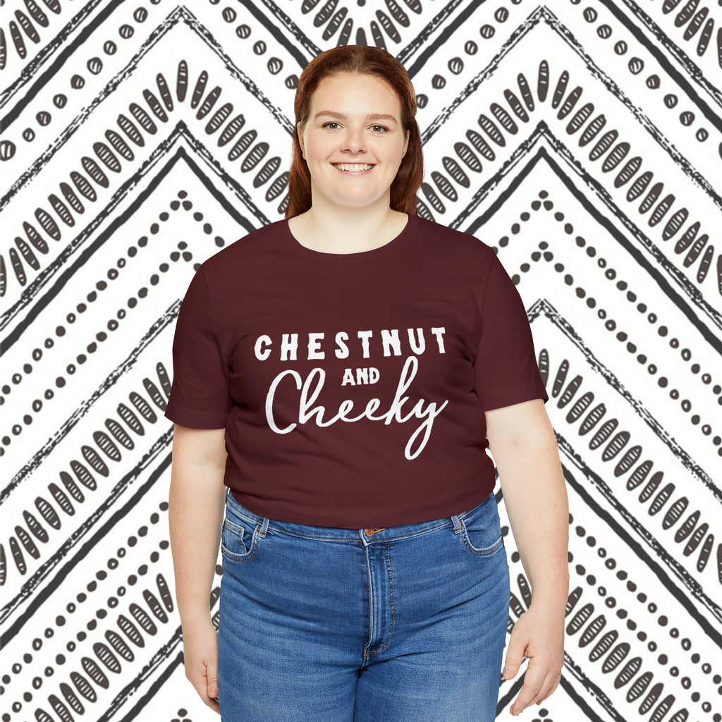 Chestnut & Cheeky Short Sleeve Tee Horse Color Shirt Printify   