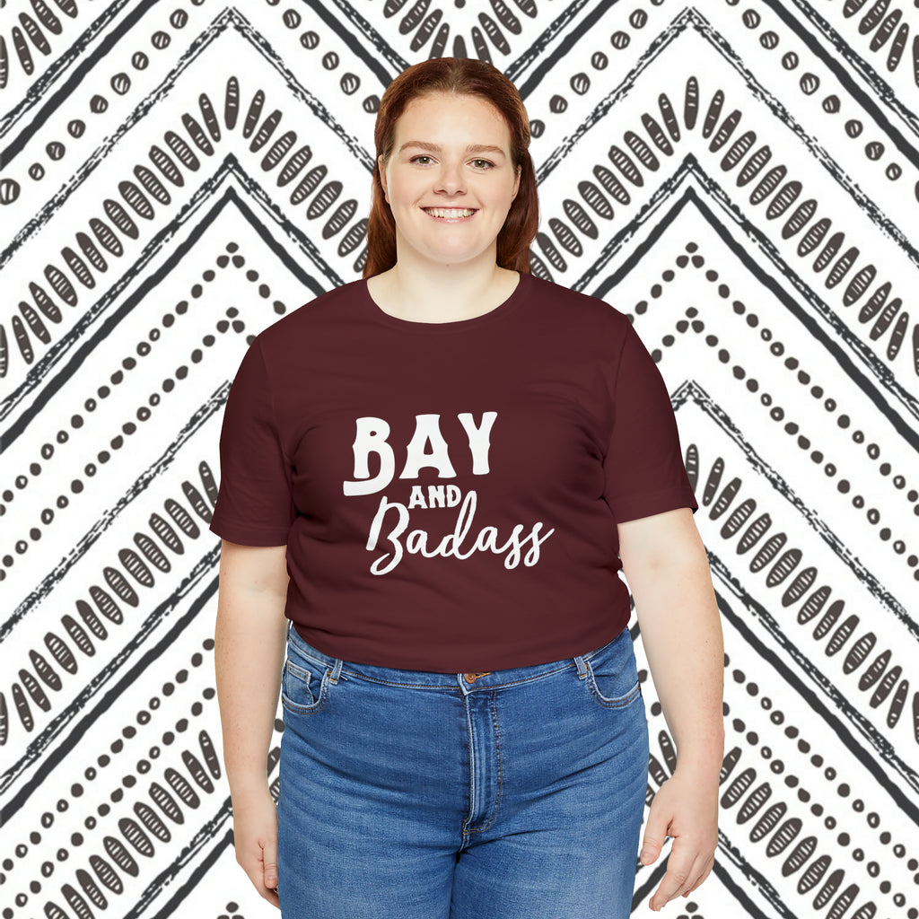 Bay & Badass Short Sleeve Tee Horse Color Shirt Printify   