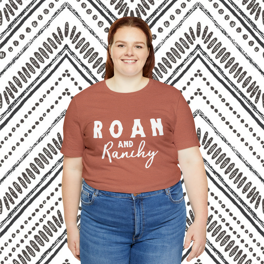 Roan & Ranchy Short Sleeve Tee Horse Color Shirt Printify   