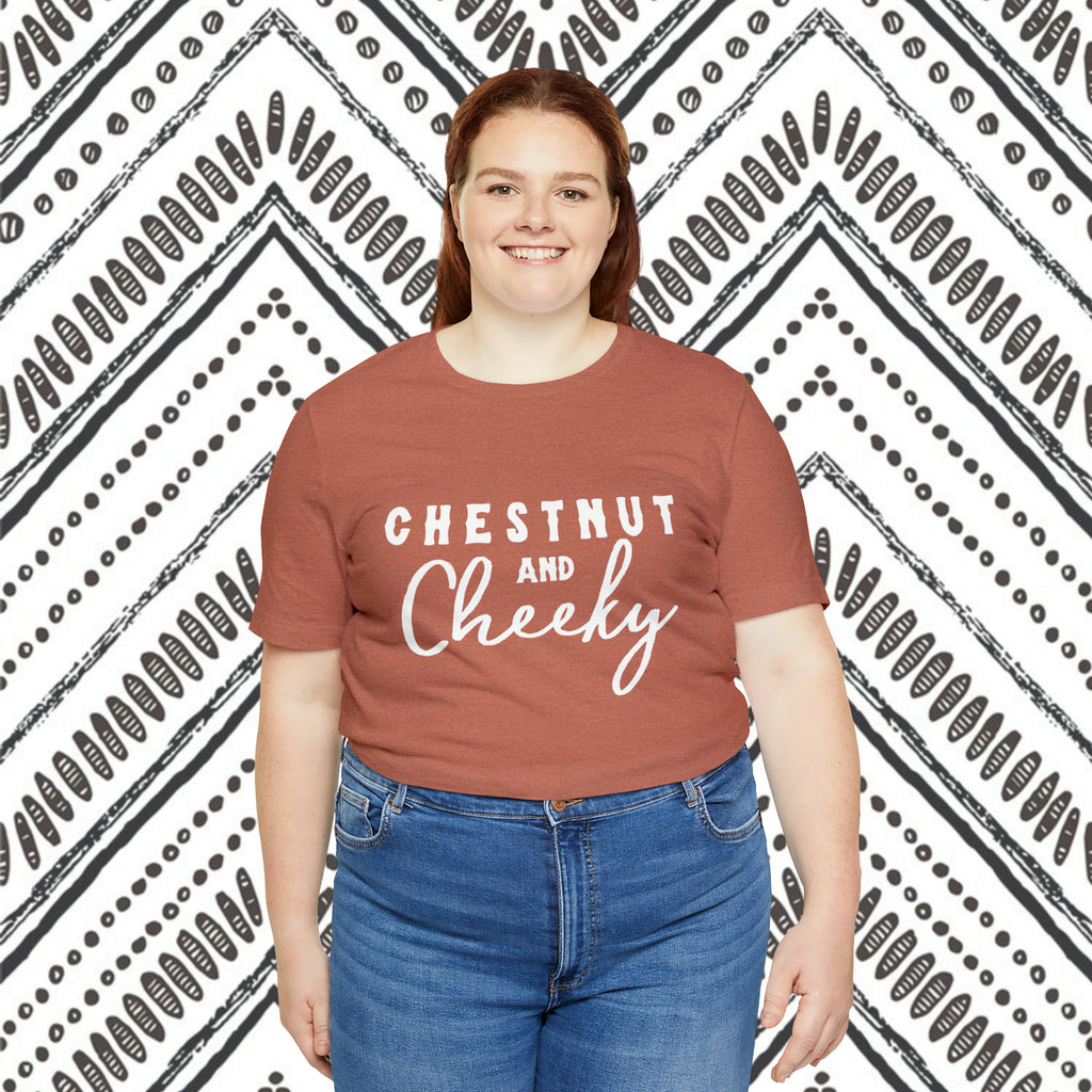 Chestnut & Cheeky Short Sleeve Tee Horse Color Shirt Printify   