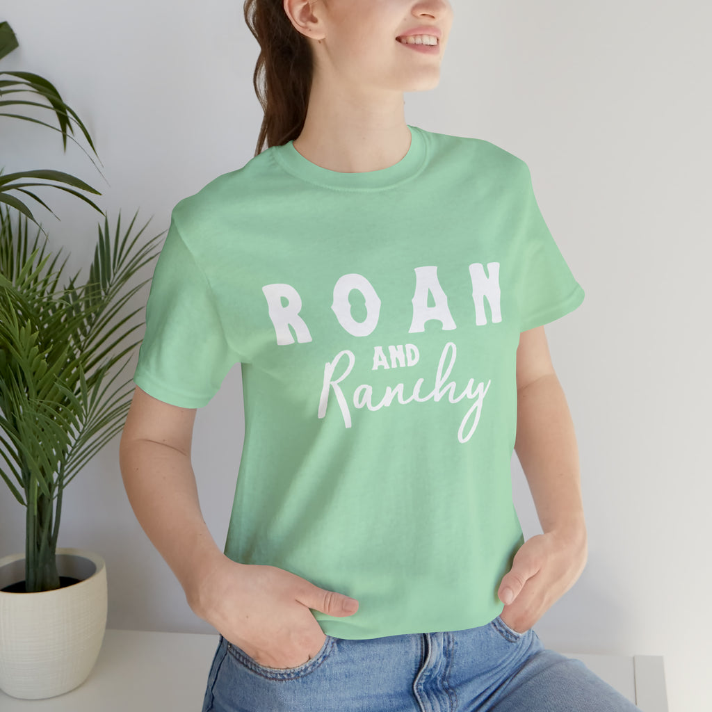 Roan & Ranchy Short Sleeve Tee Horse Color Shirt Printify Mint M 