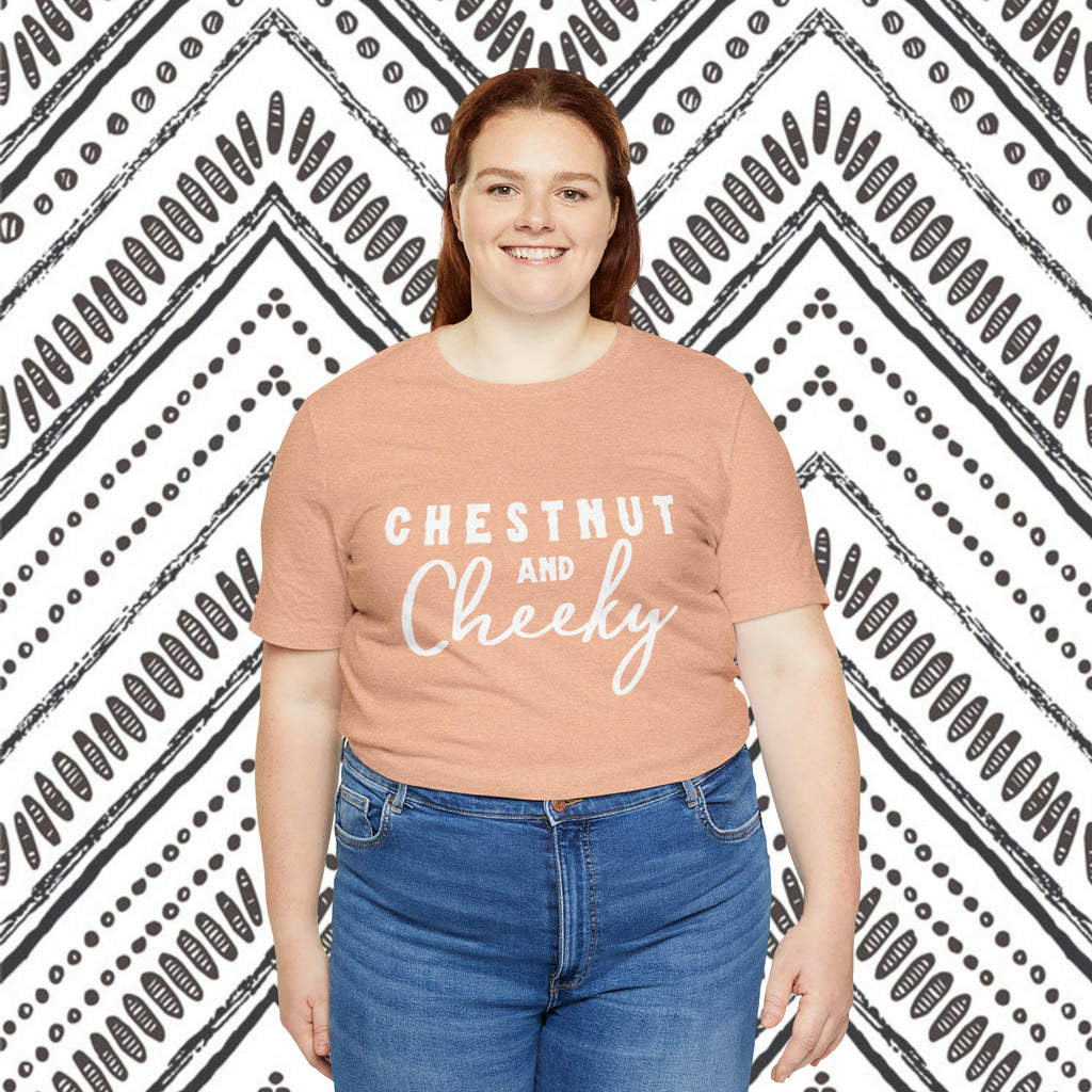 Chestnut & Cheeky Short Sleeve Tee Horse Color Shirt Printify   