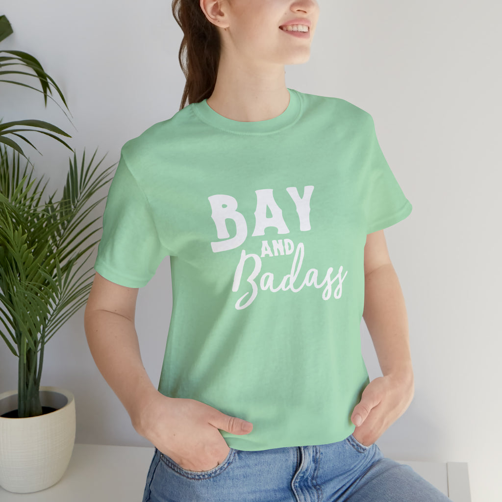 Bay & Badass Short Sleeve Tee Horse Color Shirt Printify Mint M 