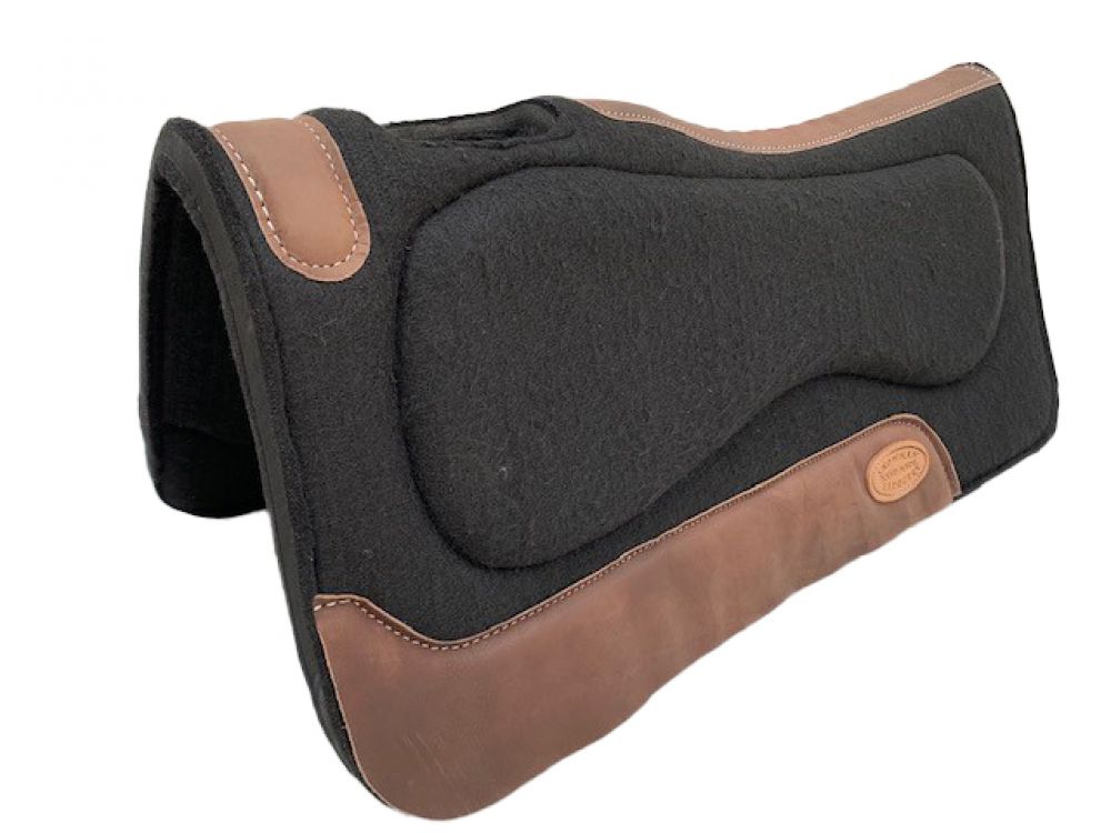 Neoprene Center Felt Gel Insert Saddle Pad western saddle pad Shiloh   