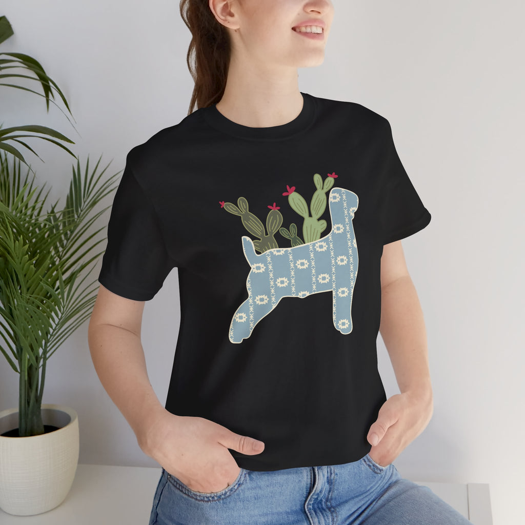 Aztec Show Goat Short Sleeve Graphic Tee T-Shirt Printify