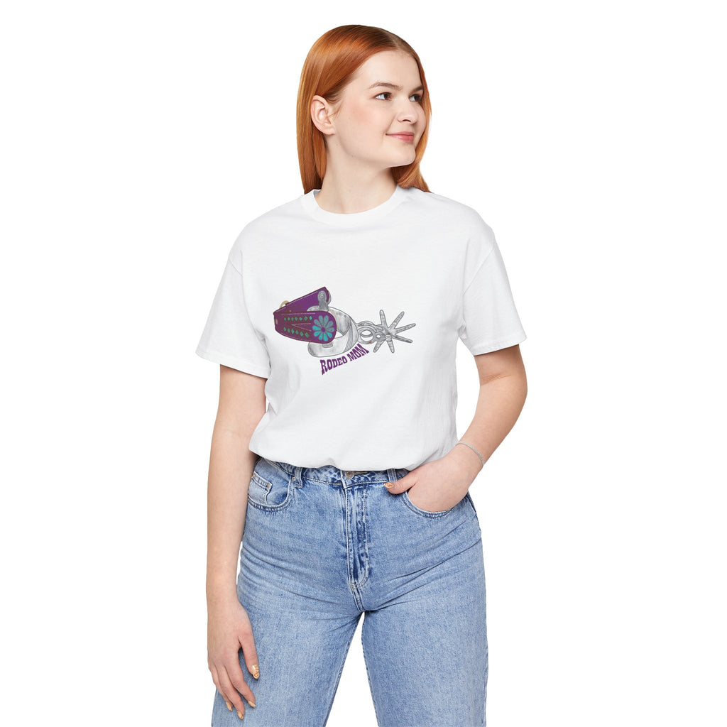 Rodeo Mom Spurs Short Sleeve Graphic Tee [Multiple Colors] T-Shirt Printify