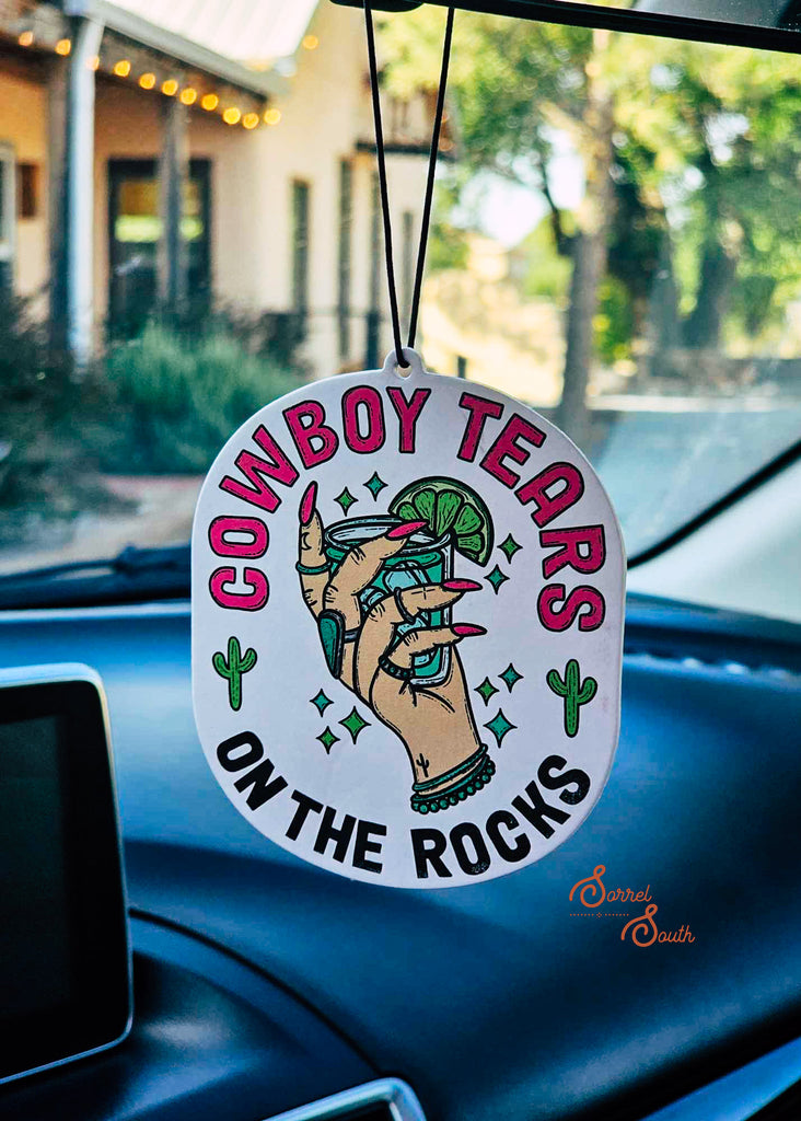 Cowboy Tears Air Freshener - Eucalyptus air freshener Sorrel South