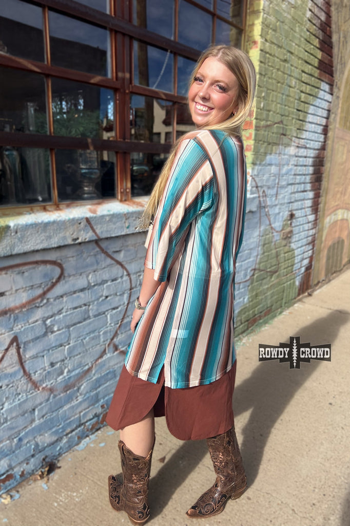 Stoney Serape Duster Duster Rowdy Crowd Clothing