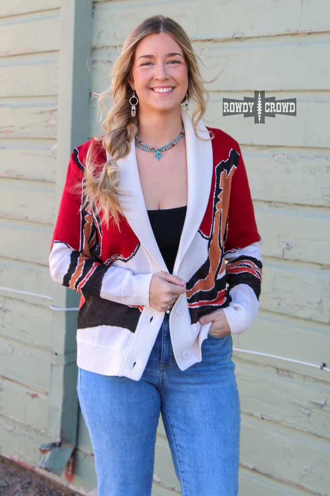 Cowpoke Cardigan cardigan Rowdy Crowd Clothing