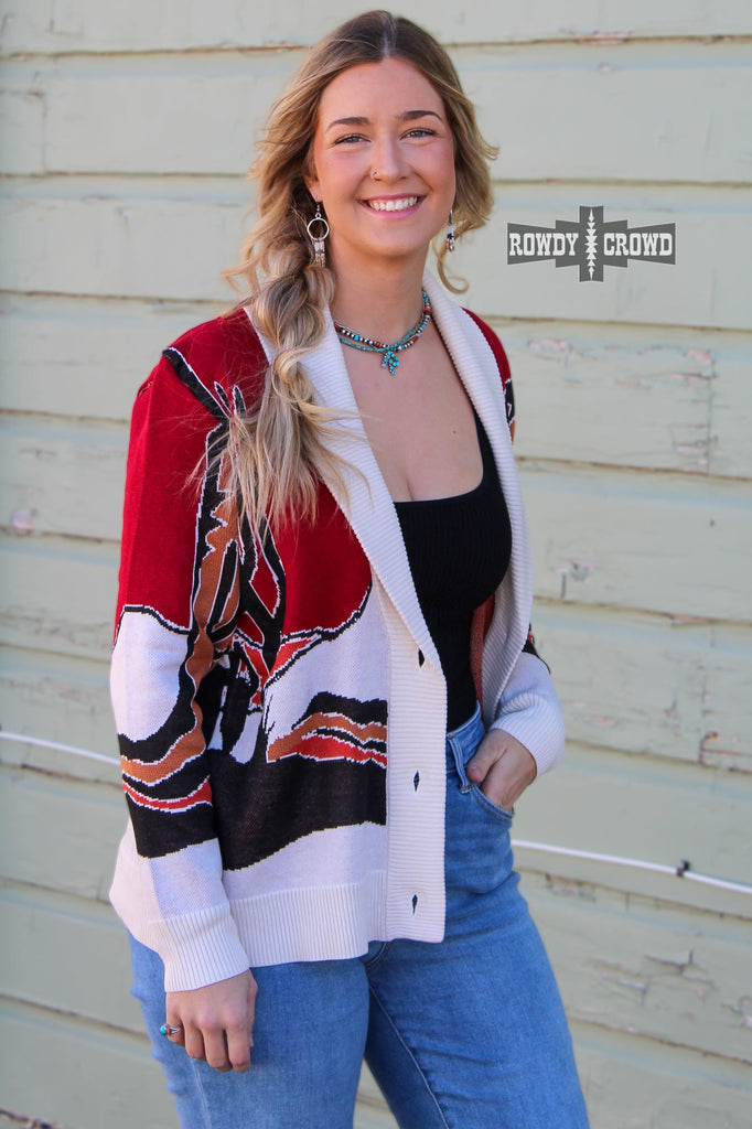 Cowpoke Cardigan cardigan Rowdy Crowd Clothing