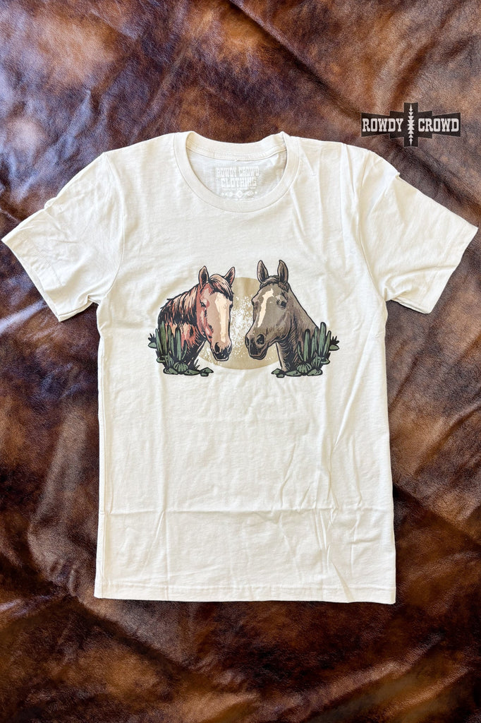 Horsin' Around Tee Graphic Tee Rowdy Crowd Clothing   