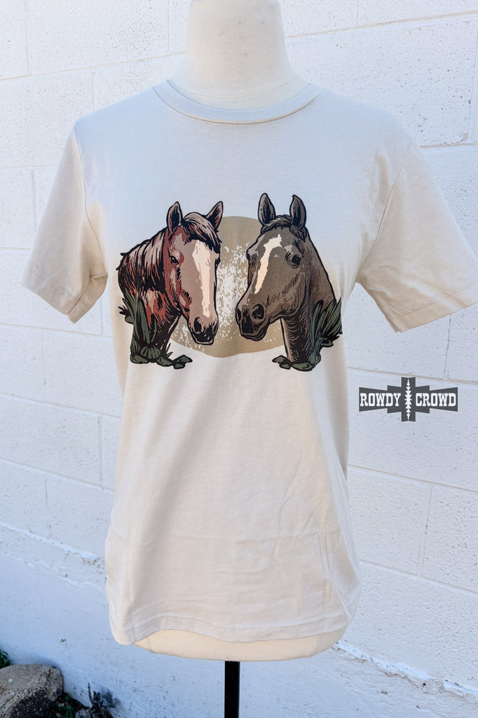 Horsin' Around Tee Graphic Tee Rowdy Crowd Clothing   