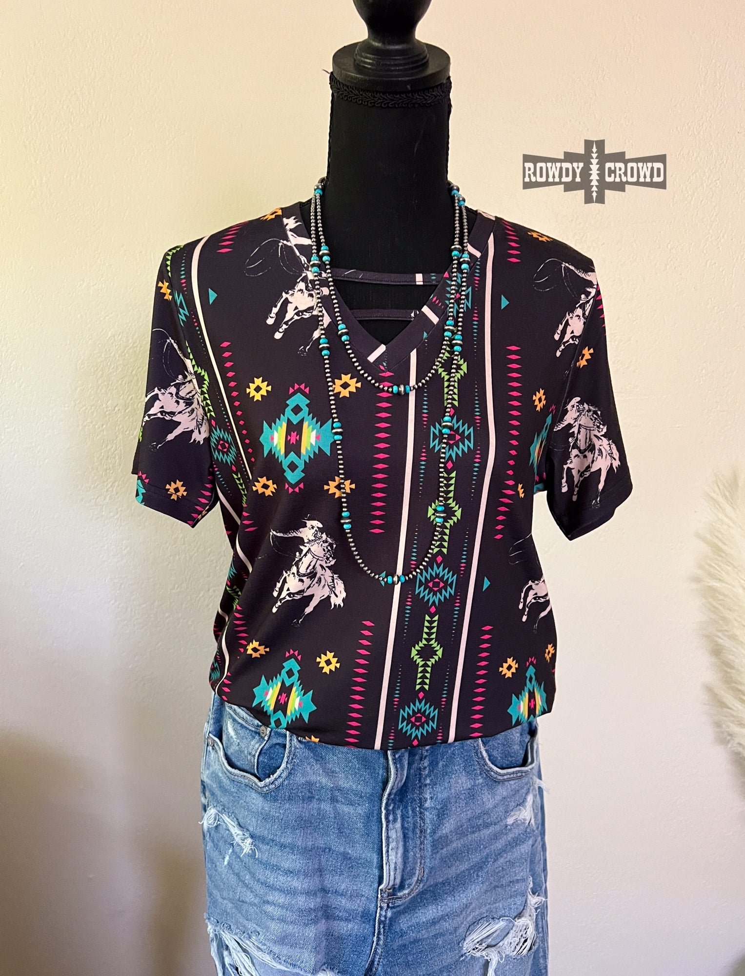 Let's Rodeo Top – The Cinchy Cowgirl