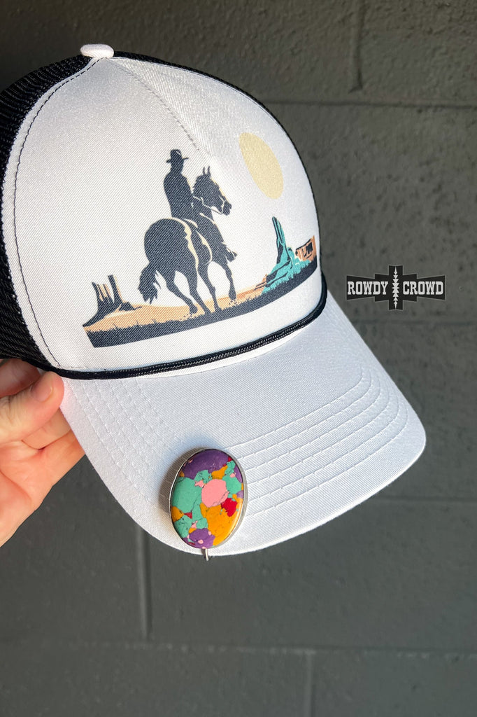 Bonnaroo Hat Pin hat pin Rowdy Crowd Clothing   