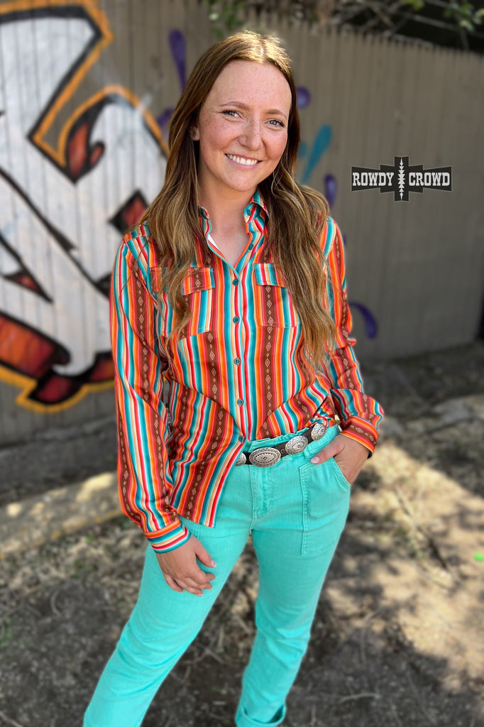 Sturgill Serape Button Up button up Rowdy Crowd Clothing