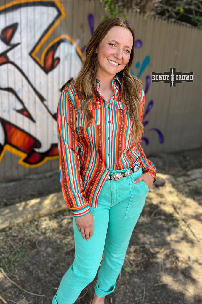 Sturgill Serape Button Up button up Rowdy Crowd Clothing