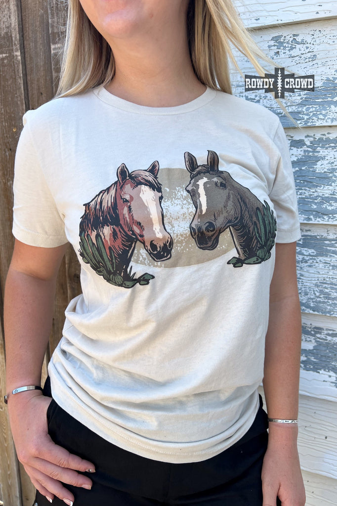 Horsin' Around Tee Graphic Tee Rowdy Crowd Clothing   