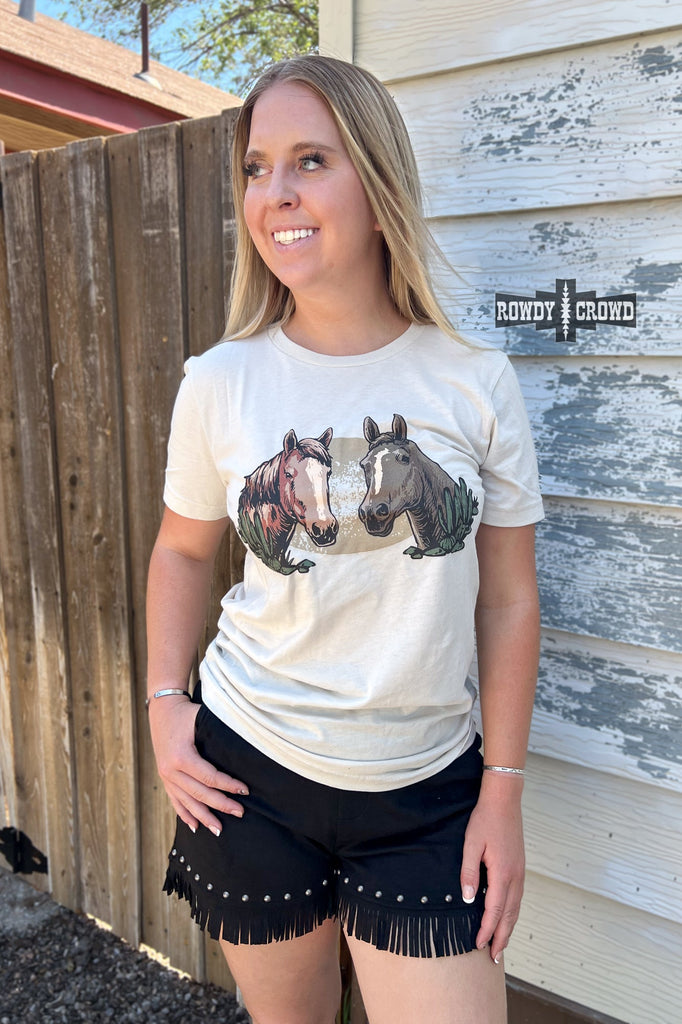 Horsin' Around Tee Graphic Tee Rowdy Crowd Clothing   