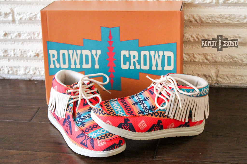 Maverick Mid Rise Shoes shoes Rowdy Crowd Clothing 7  