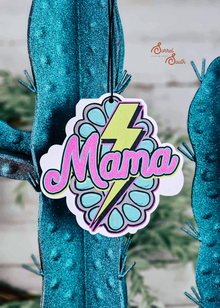 Mama Lightning Bolt Air Freshener - Berry air freshener Sorrel South