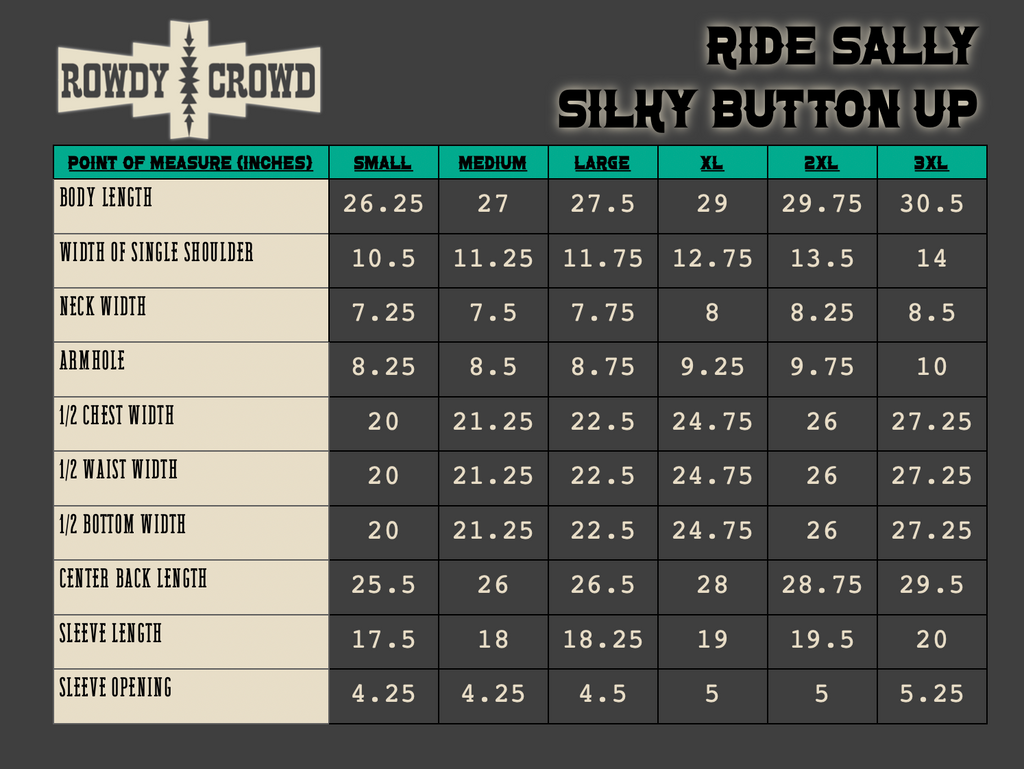 Ride Sally Silky Button Up Fashion Top Rowdy Crowd Clothing   