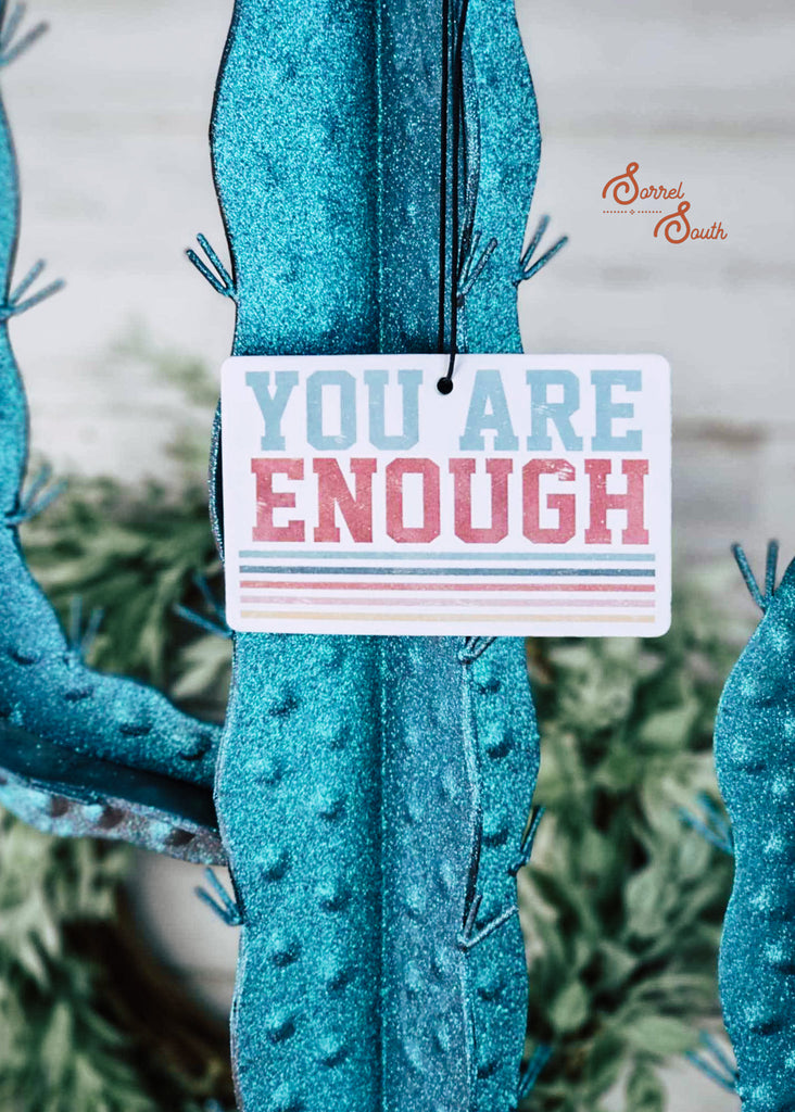 You Are Enough Air Freshener- Peach air freshener Sorrel South